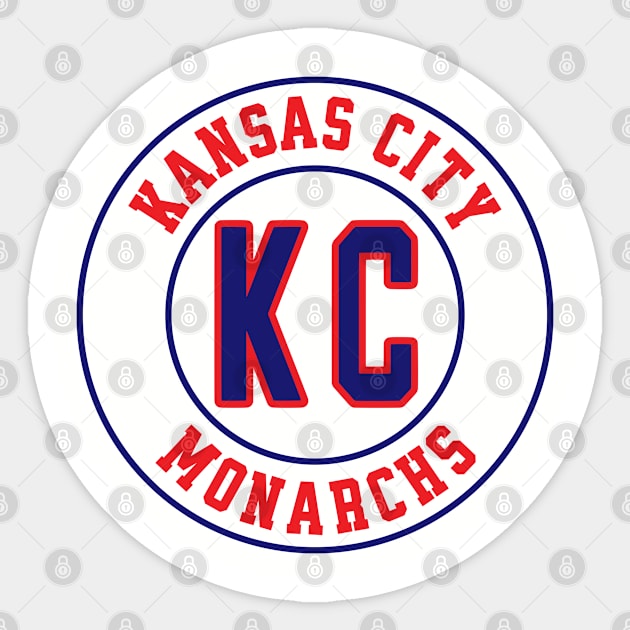 KC - Kansas City Monarchs Negro League Baseball Sticker by UrbanLifeApparel